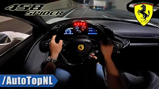 FERRARI 458 SPIDER | TUNNEL RUN & NIGHT DRIVE by AutoTopNL