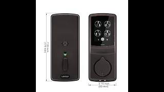 Lockly Bluetooth Keyless Entry Door Smart Lock (PGD728)