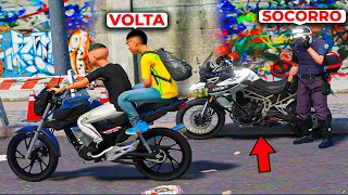 AJUDEI O ROCAM NA QUEBRADA 👮🤦‍♂️  | GTA 5: VIDA REAL #123