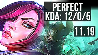 FIORA vs MORDEKAISER (TOP) | 12/0/5, 6 solo kills, Legendary, 300+ games | NA Master | v11.19