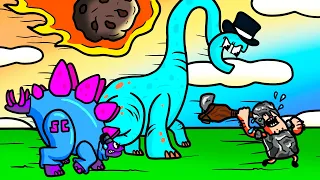 We Evolved Massive Dinosaurs and Even More Massive Asteroids in Dino Bash!