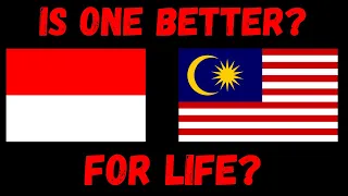 Is INDONESIA Better Than MALAYSIA for Life? | American Reacts!