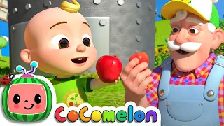 Counting Apples At The Farm Song + MORE! | @CoComelon  & Kids Songs | Moonbug Kids