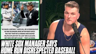 Pat McAfee Reacts To White Sox Manager Saying Home Run Disrespected Baseball