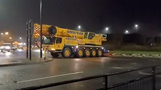 Giant crane arrives at Northumberland Park ahead of station build