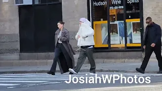 Justin Bieber and Hailey Baldwin morning walk in Tribeca