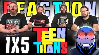 Teen Titans 1x5 REACTION!! "Sum of His Parts"