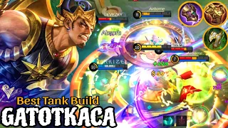 Impressive Sets Gatotkaca Best Tank Build & Emblem - Mobile Legends: Bang Bang