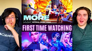 FIRST TIME WATCHING:K/DA - MORE ft. Madison Beer, (G)I-DLE...better than POPSTAR??