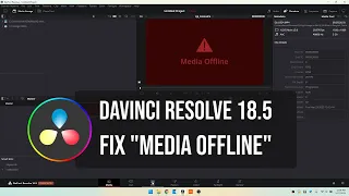 Fix "Media Offline" Warning for H.265 files in DaVinci Resolve!  [2023]