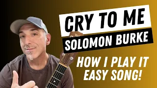 How I Play - Cry To Me - Guitar Lesson