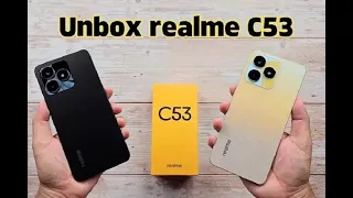 Realme C53 Unboxing & First Look - 108MP