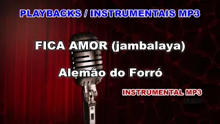 ♬ Playback / Instrumental Mp3 - FICA AMOR (jambalaya) - Alemão do Forró