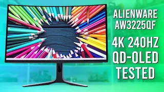 4K 240Hz QD-OLED, But Curved! - Dell Alienware AW3225QF Review