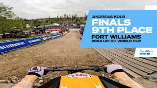 GoPro: Andreas Kolb - 9th Place FINALS - Men's Elite in Fort William - '24 UCI DH MTB World Cup