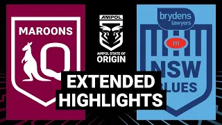 State of Origin 2019 | Game 2 | Extended Highlights | NRL