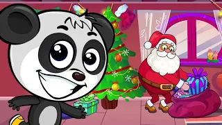 Bajkowa Przygoda Bibi: Pomoc Świętemu Mikołajowi w Wyścigu Samochodów dla Dzieci & Zabawna Edukacja