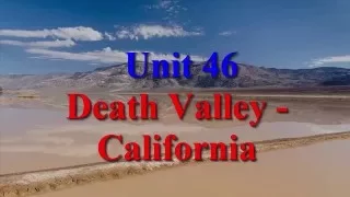 Death Valley  - California Unit 46  | Learn English via Listening Level 4