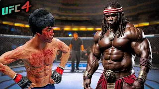 Bigfoot Master vs. Bruce Lee (EA sports UFC 4) - rematch