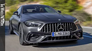 2024 Mercedes-AMG CLE 53 Coupe Reveal – Driving, Interior, Exterior