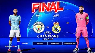 REAL MADRID - MANCHESTER CITY | Final Champions League Ultimate Difficulty Next Gen MOD PS5 No Crowd