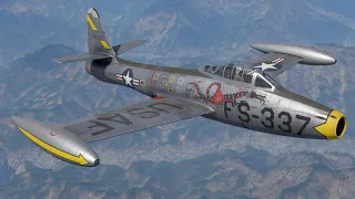 War Thunder - F-84G Thunderjet "A Dragon Named Rawr!"