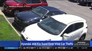 Hyundai, Kia sued after social media trend shows they are easier to steal