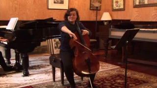 Anna Seppa: Dvorak Cello Concerto in B Minor, "Allegro"