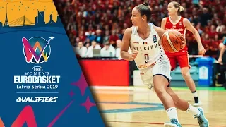 Belgium v Czech Republic - Highlights - FIBA Women's EuroBasket 2019 Qualifiers