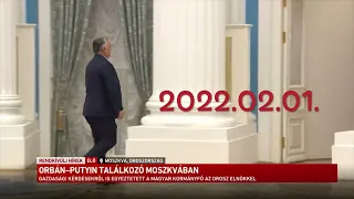 Megalázó kivonulás | Orbán-Putyin találkozó 2022.02.01.