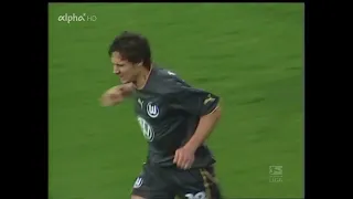 Bundesliga 2003, Werder Bremen -  VFL Wolfsburg 5:3, Torspektakel, Ailton, Tagesschau