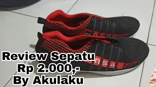 Review " Sepatu Rp. 2000 " By Akulaku