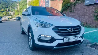 KOREA USED CARS HYUNDAI SANTAFE  2016