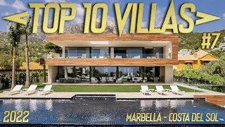 TOP 10 LUXURY HOMES 2022 in #Marbella #Spain #CostadelSol (Part 7) | 4K