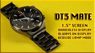 DT3 Mate Smartwatch || 1.5" Borderless Screen with Always on Display || Best Round Dial Smartwatch!