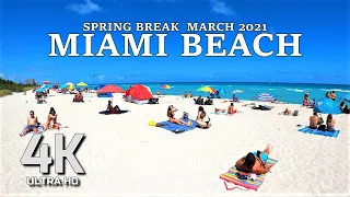 NORTH MIAMI BEACH SPRING BREAK MARCH 2021 4K ULTRA HD 60FPS FLORIDA USA AΩ