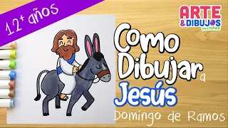Como dibujar a Jesús  | paso a paso | dibujos faciles para niños