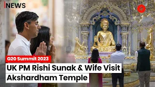 G20 Summit 2023: Rishi Sunak And Akshata Murthy Visit Akshardham Temple In Delhi
