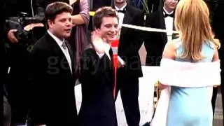 elijah wood & sean astin  oscars 2002