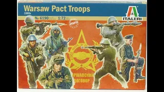 ITALERI (ESCI) 1/72 Warsaw Pact Troops - A Look In The Box