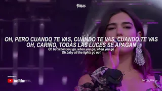 Dua Lipa - Be The One || Sub. Español, Inglés + Lyrics