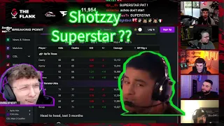 The Flank Aches on Superstar Shottzy ??