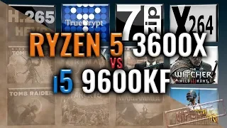 Ryzen 5 3600X vs i5 9600KF - 15 Tests 🆕 – Which is better?