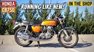 How To Diagnose And Repair An Old Motorcycle PT2 - Honda CB750
