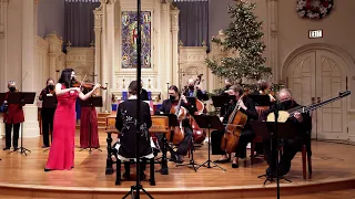 Bach - Violin Concerto in A minor BWV 1041 - 1st mvt Allegro Rachell Ellen Wong | Voices of Music 8K