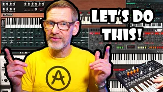 Can I ditch all my vintage synths and use plug-in emulations instead? Using Arturia V-collection 9