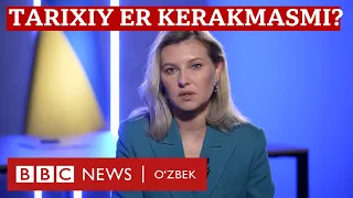 Украина - Россия уруши: Зеленский хотинига “тарихий шахс” сифатида керак эмасми? BBC News O'zbek