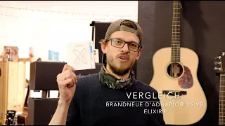 D'Addario XS vs.  Elixir Nanoweb (Intro German)