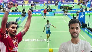 LAKSHYA SEN V/S ABHISHEK SAINI SENIOR NATIONAL BADMINTON CHAMPIONSHIP 2023 GUWAHATI