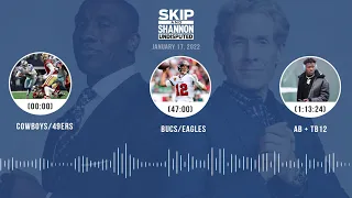 Cowboys' loss to the 49ers, Bucs/Eagles, AB on TB12 | UNDISPUTED audio podcast (1.17.21)